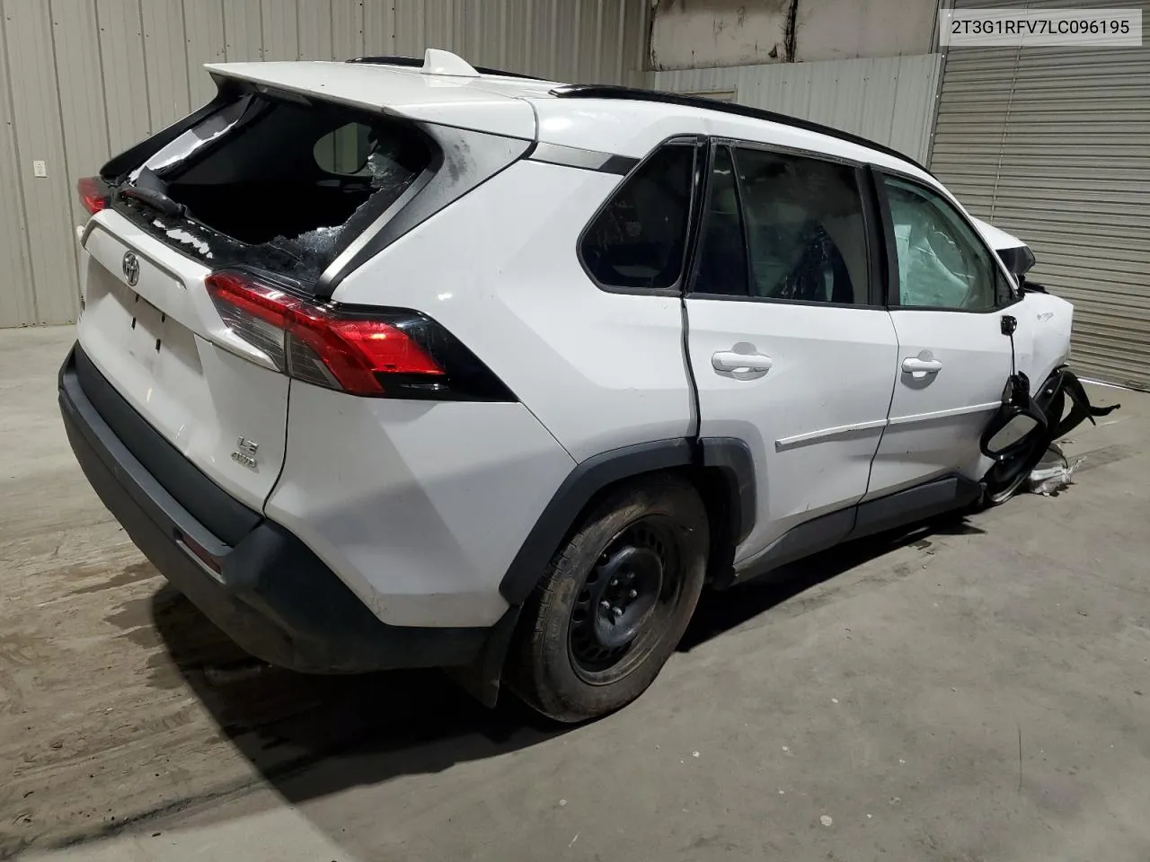 2020 Toyota Rav4 Le VIN: 2T3G1RFV7LC096195 Lot: 63820384