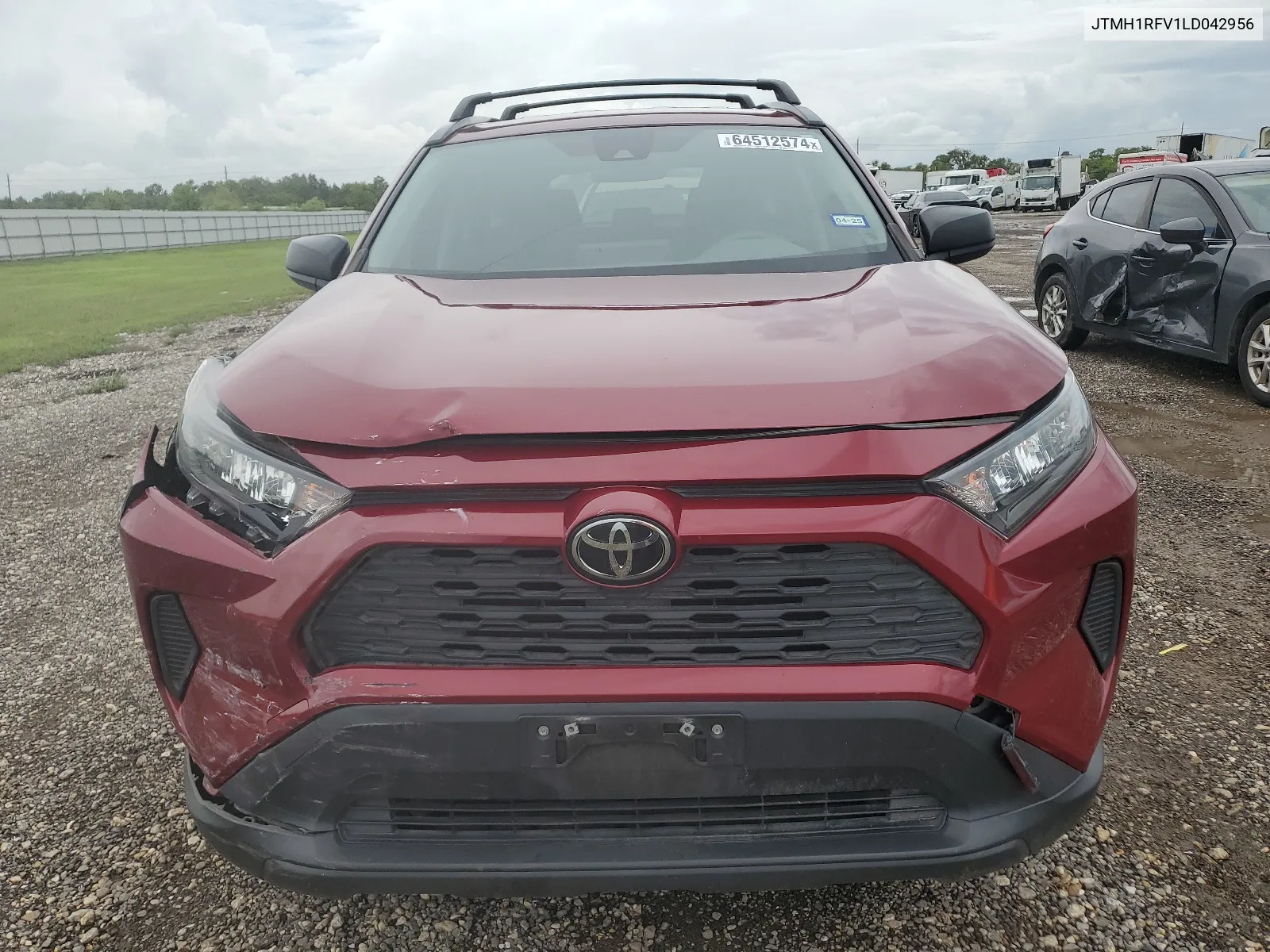 JTMH1RFV1LD042956 2020 Toyota Rav4 Le