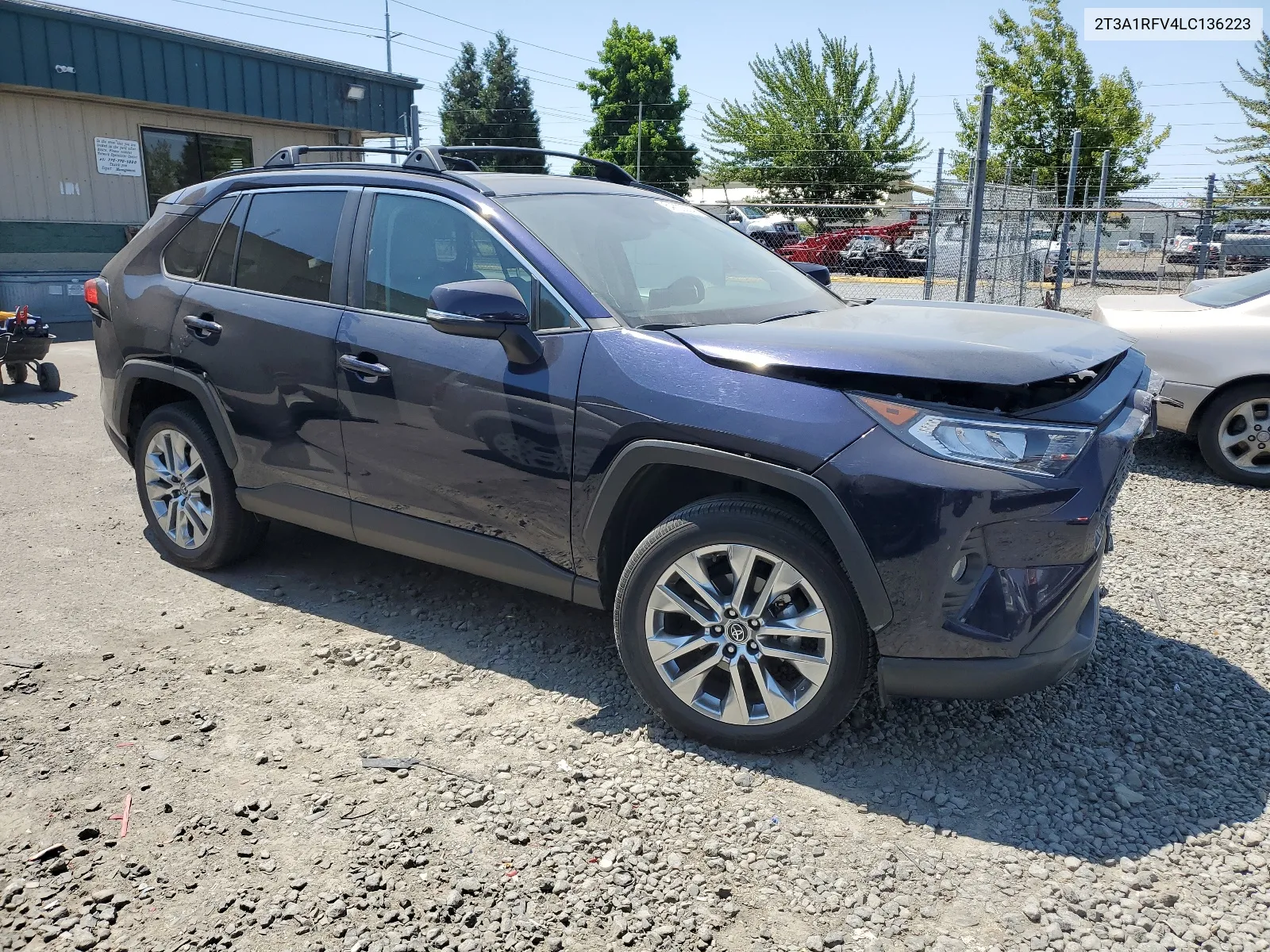 2020 Toyota Rav4 Xle Premium VIN: 2T3A1RFV4LC136223 Lot: 64622884