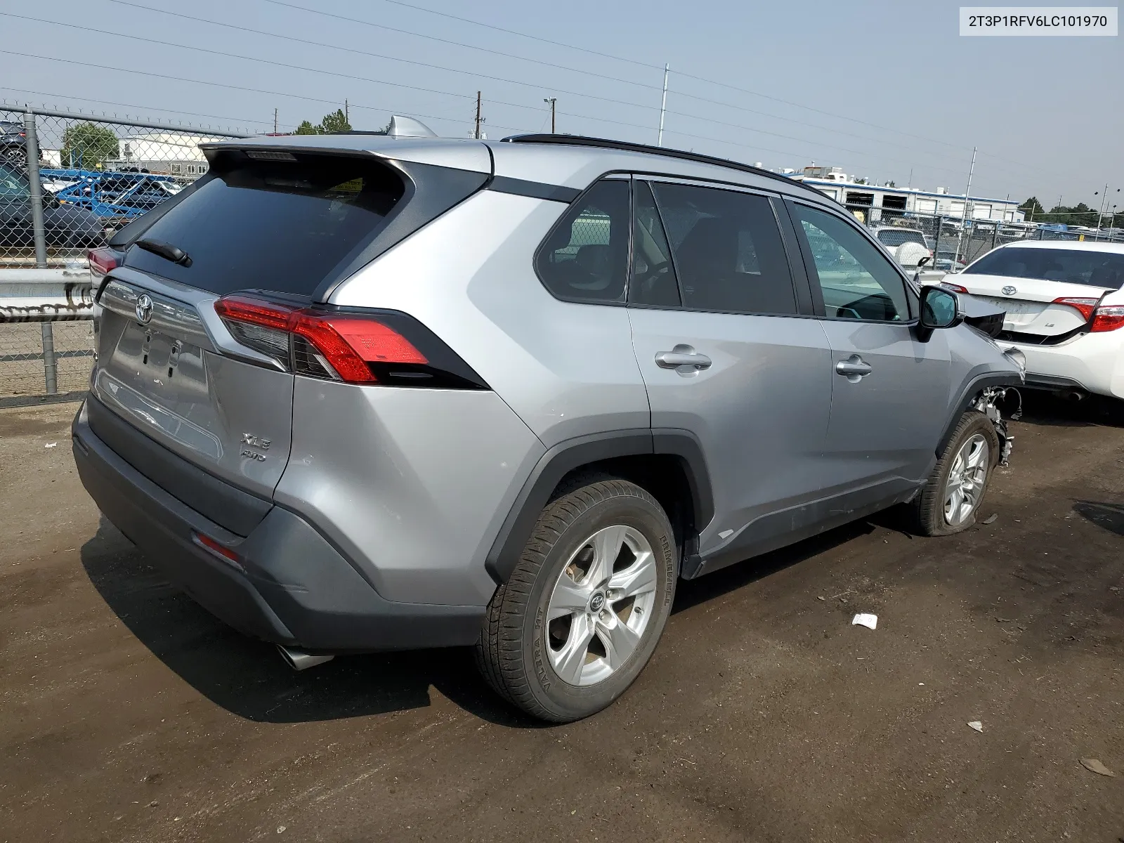 2020 Toyota Rav4 Xle VIN: 2T3P1RFV6LC101970 Lot: 64661964