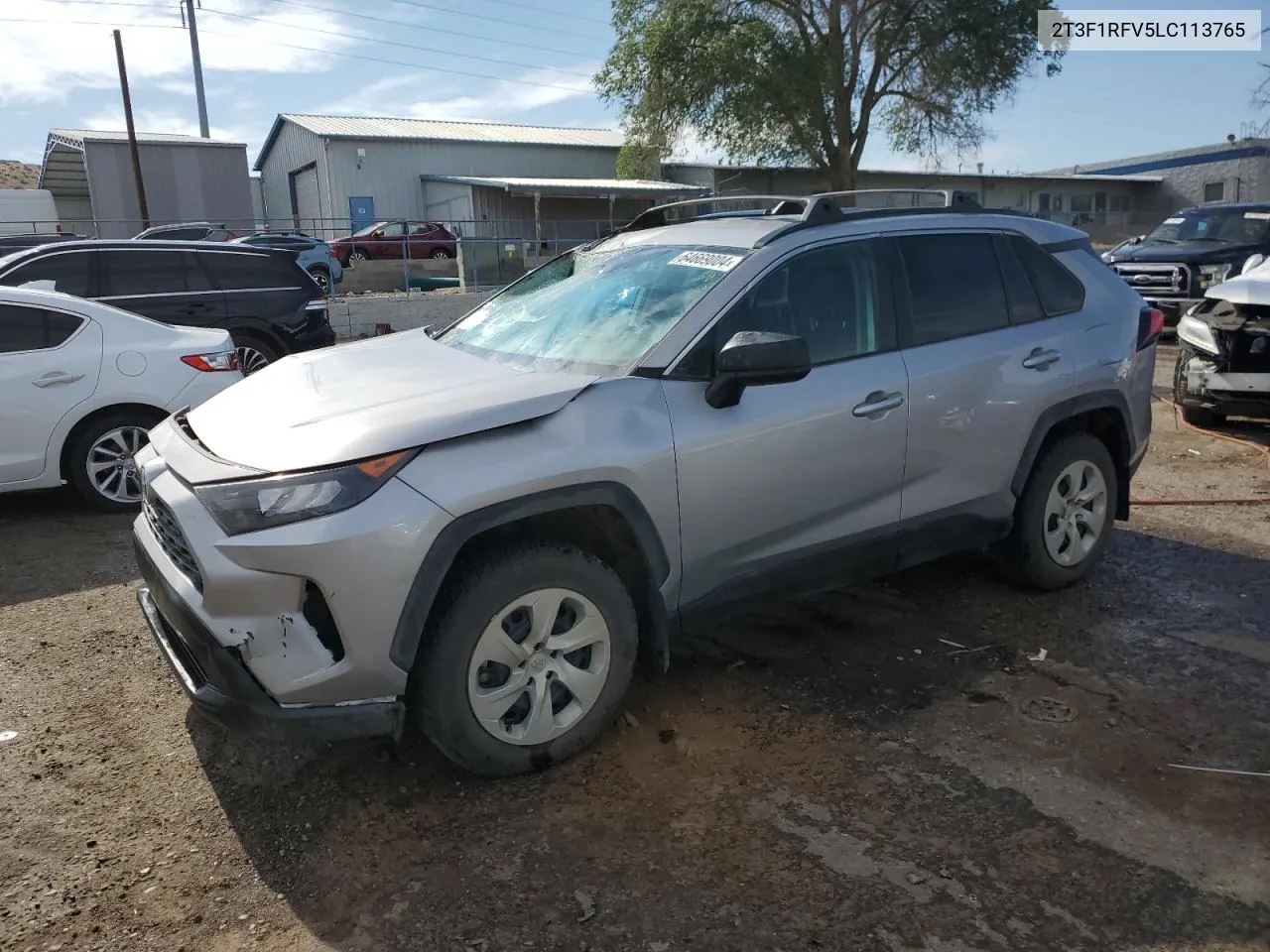 2T3F1RFV5LC113765 2020 Toyota Rav4 Le