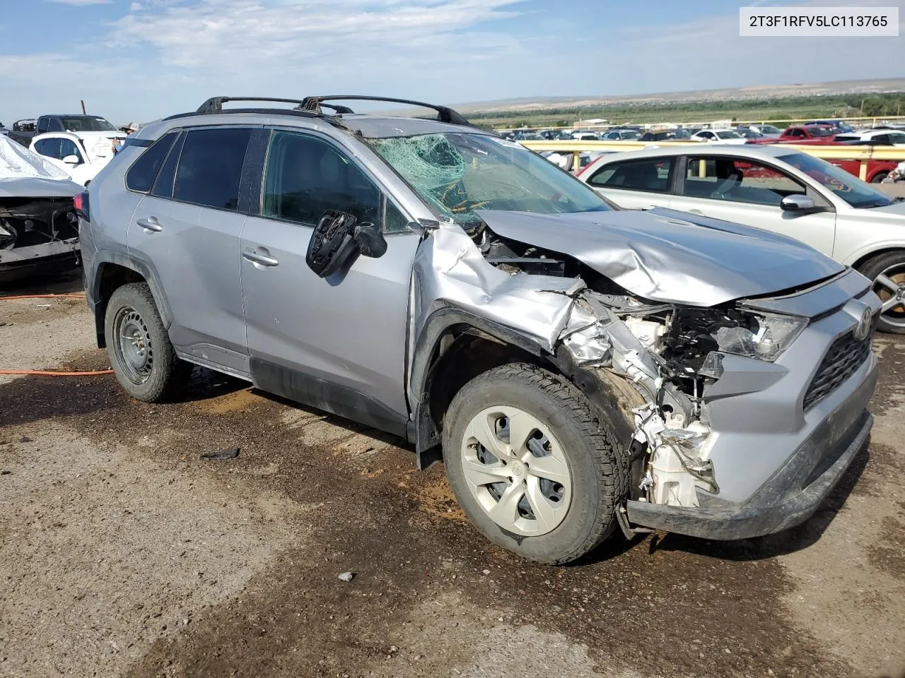 2T3F1RFV5LC113765 2020 Toyota Rav4 Le