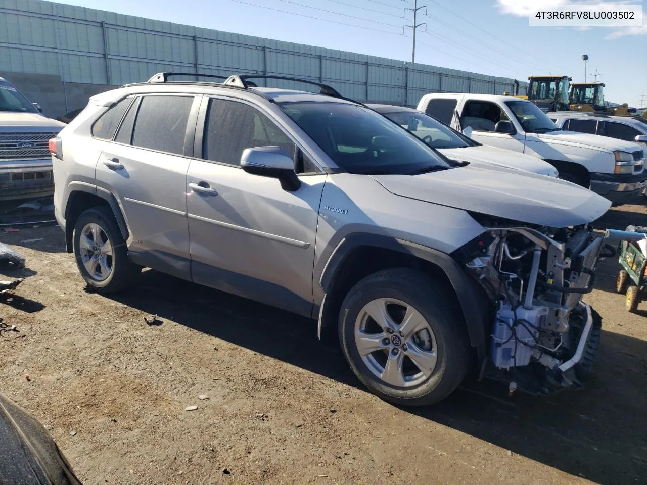 4T3R6RFV8LU003502 2020 Toyota Rav4 Xle