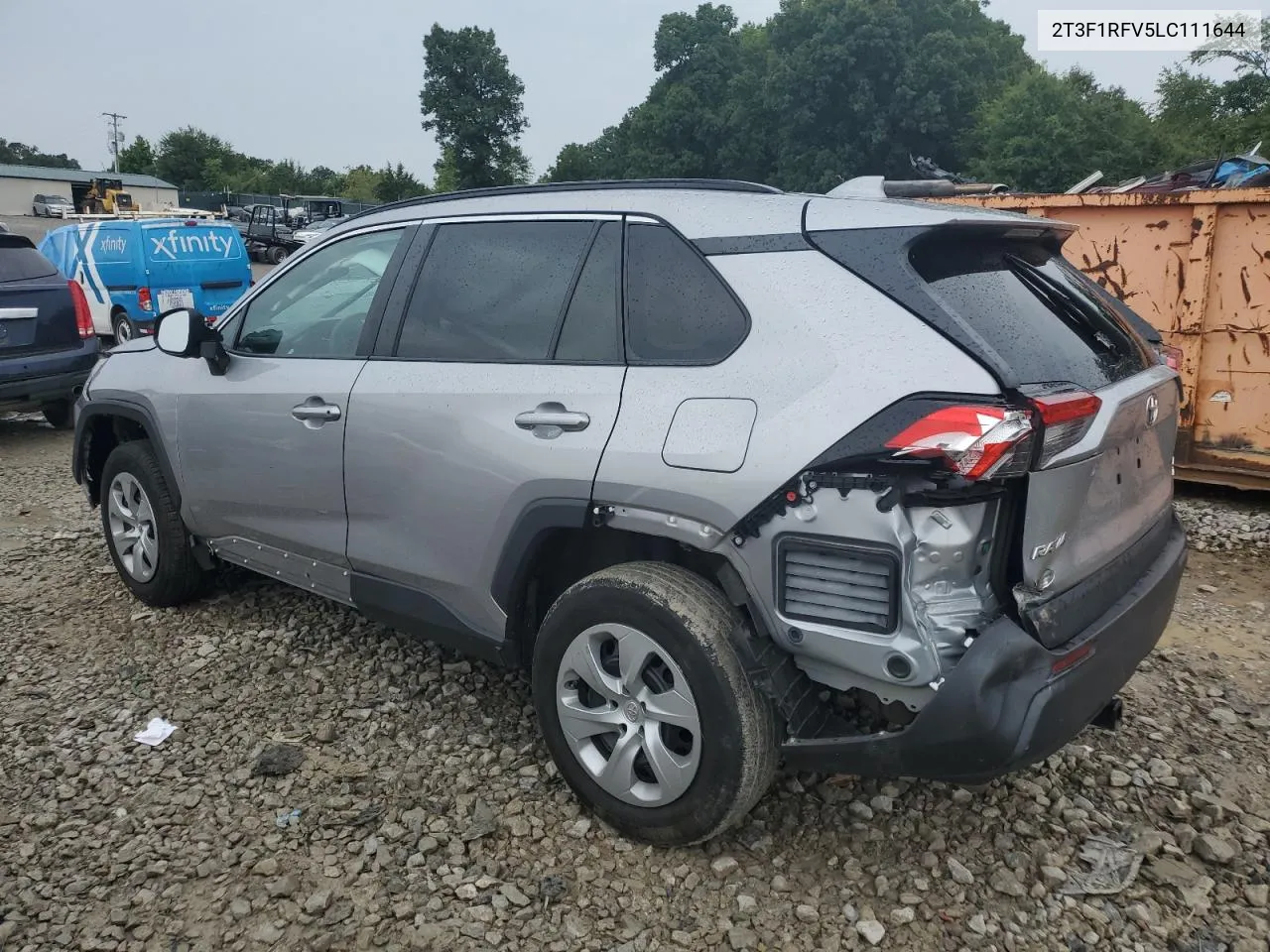 2020 Toyota Rav4 Le VIN: 2T3F1RFV5LC111644 Lot: 64765014