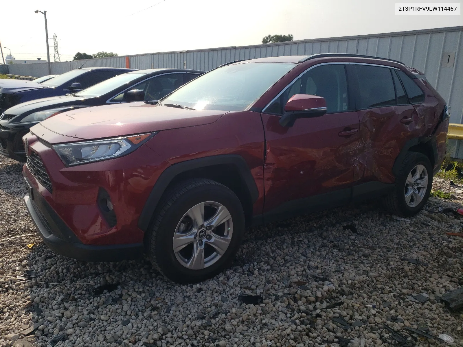 2020 Toyota Rav4 Xle VIN: 2T3P1RFV9LW114467 Lot: 64867964