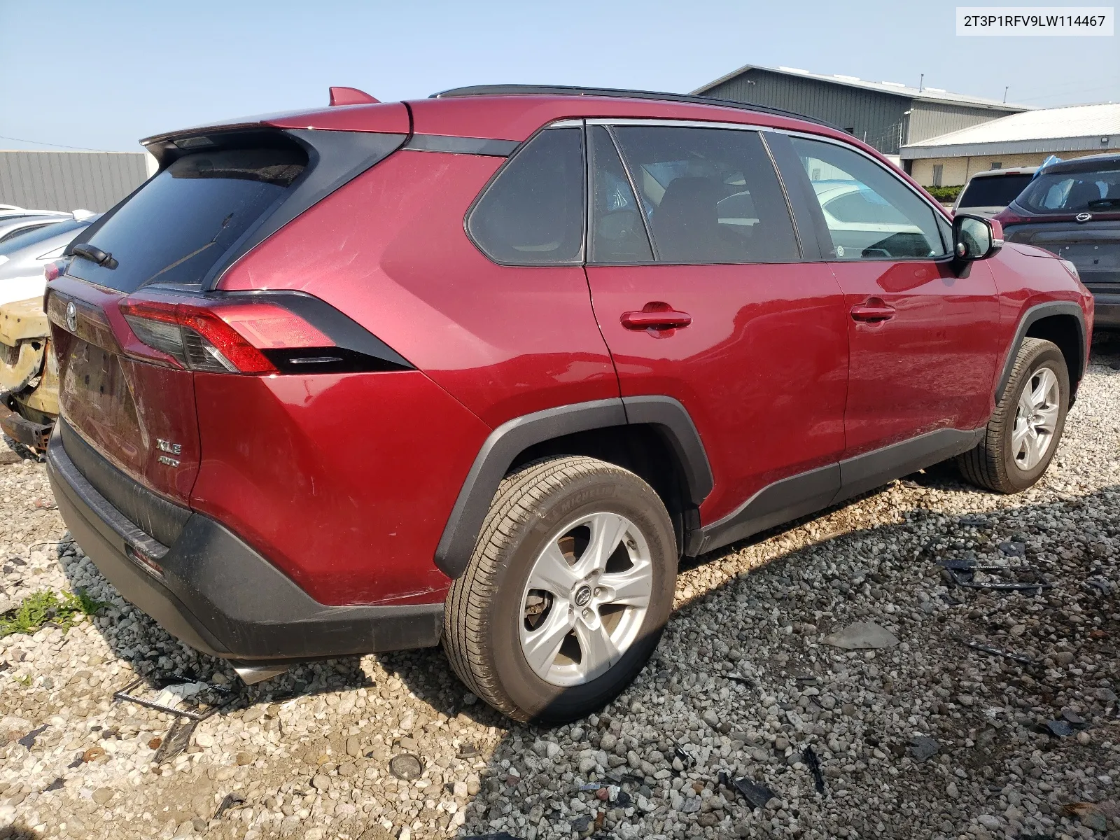 2T3P1RFV9LW114467 2020 Toyota Rav4 Xle