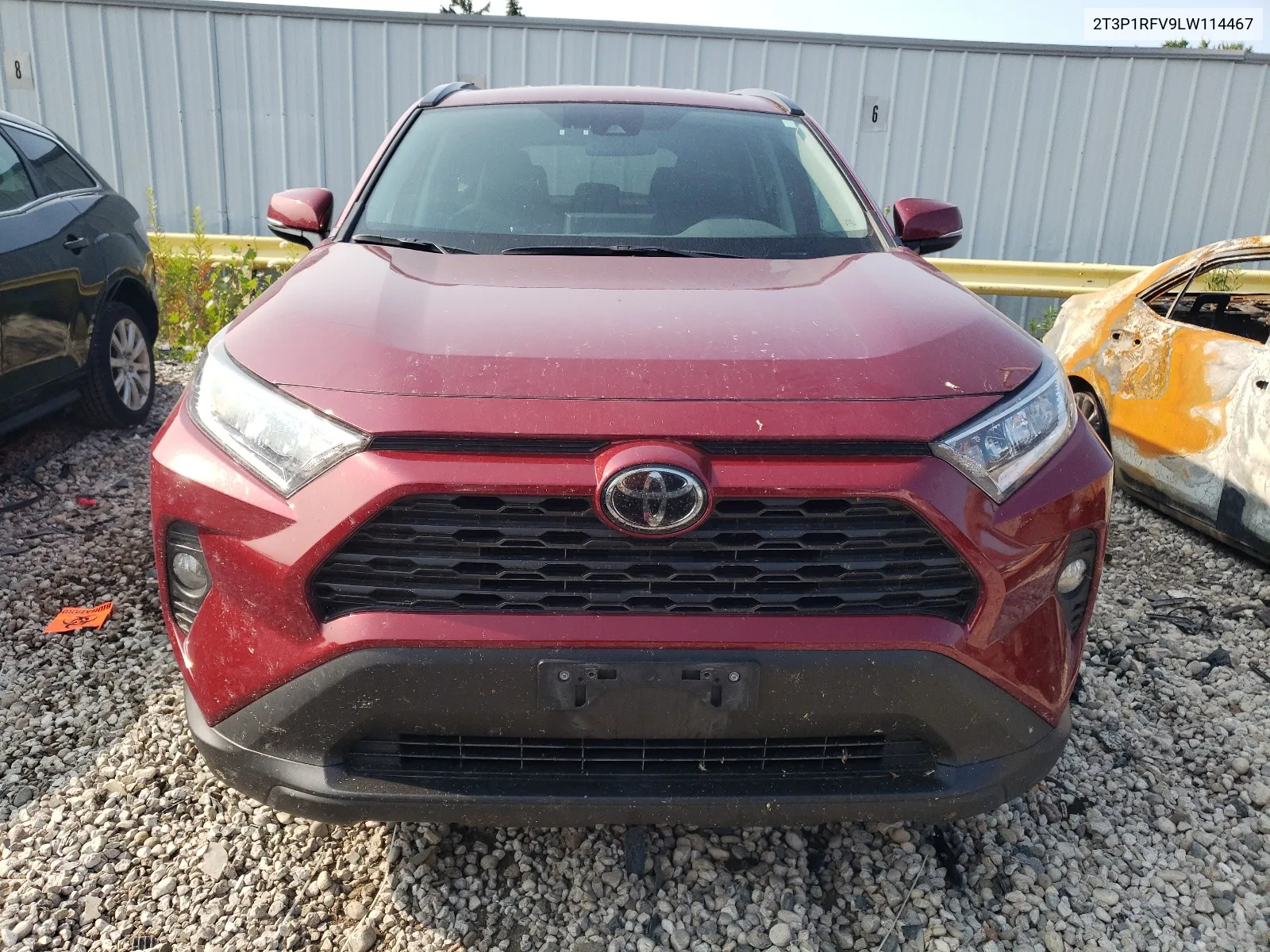 2020 Toyota Rav4 Xle VIN: 2T3P1RFV9LW114467 Lot: 64867964