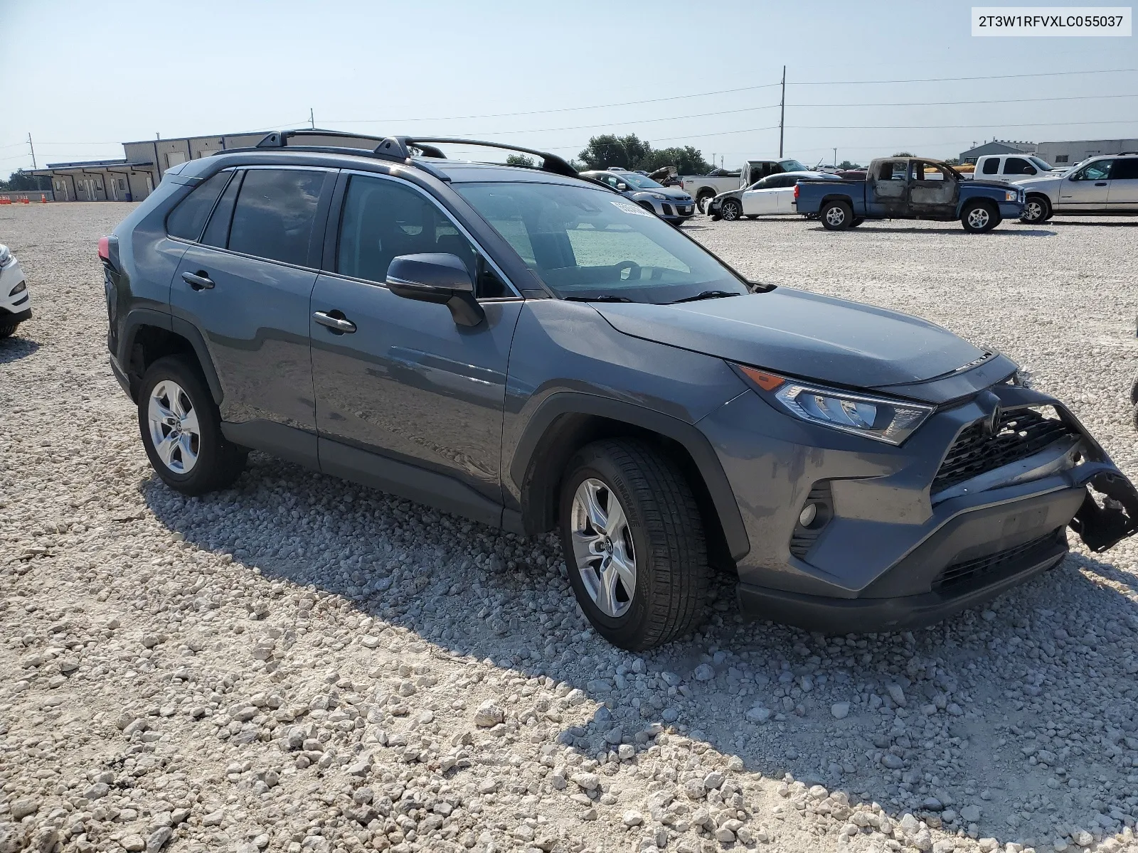 2020 Toyota Rav4 Xle VIN: 2T3W1RFVXLC055037 Lot: 65054084