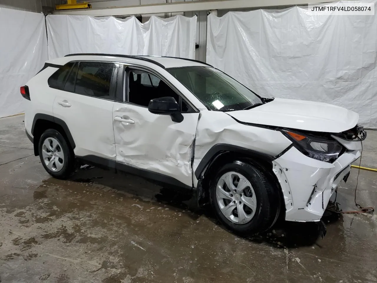 2020 Toyota Rav4 Le VIN: JTMF1RFV4LD058074 Lot: 65237344