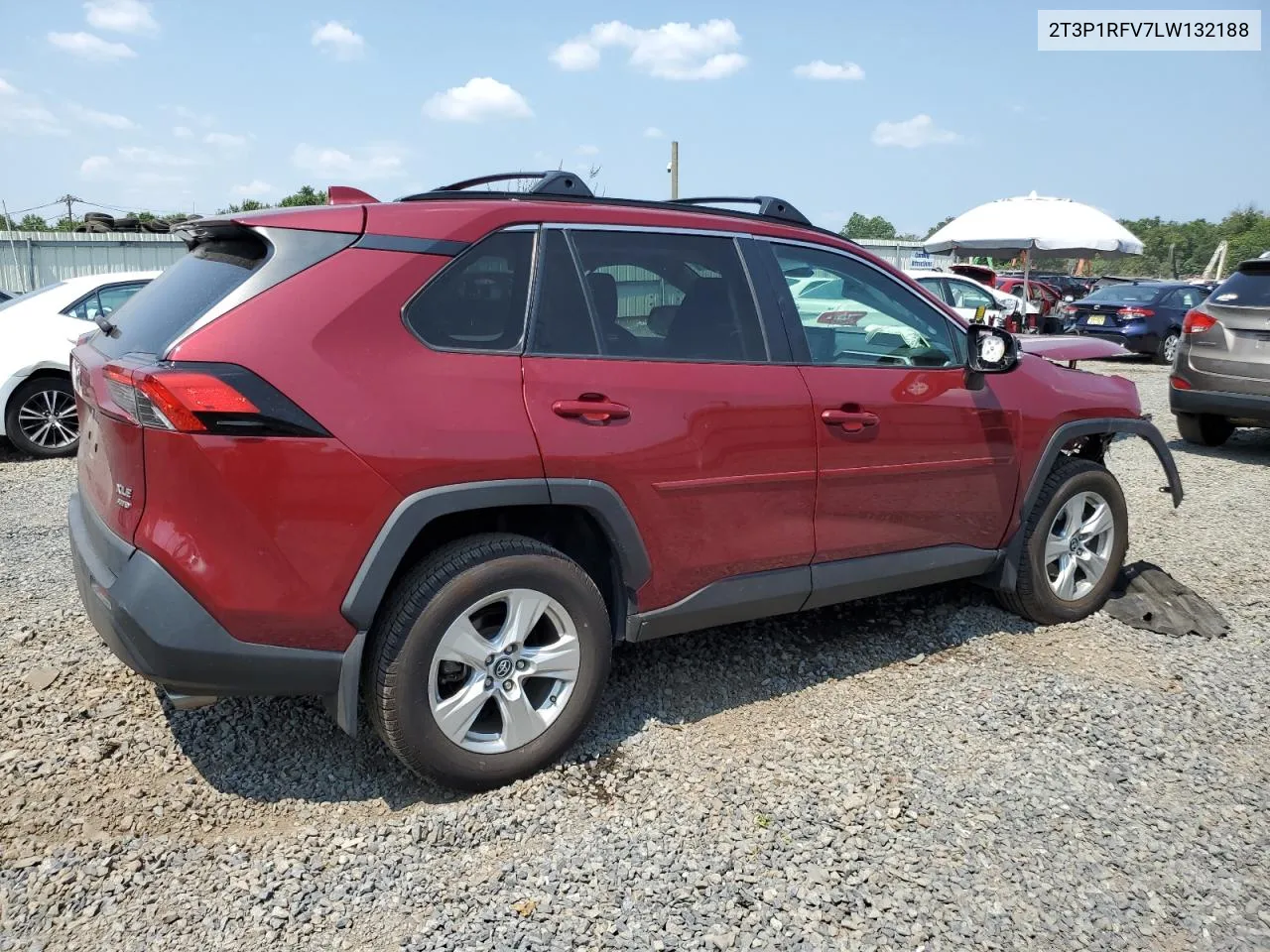 2020 Toyota Rav4 Xle VIN: 2T3P1RFV7LW132188 Lot: 65534234