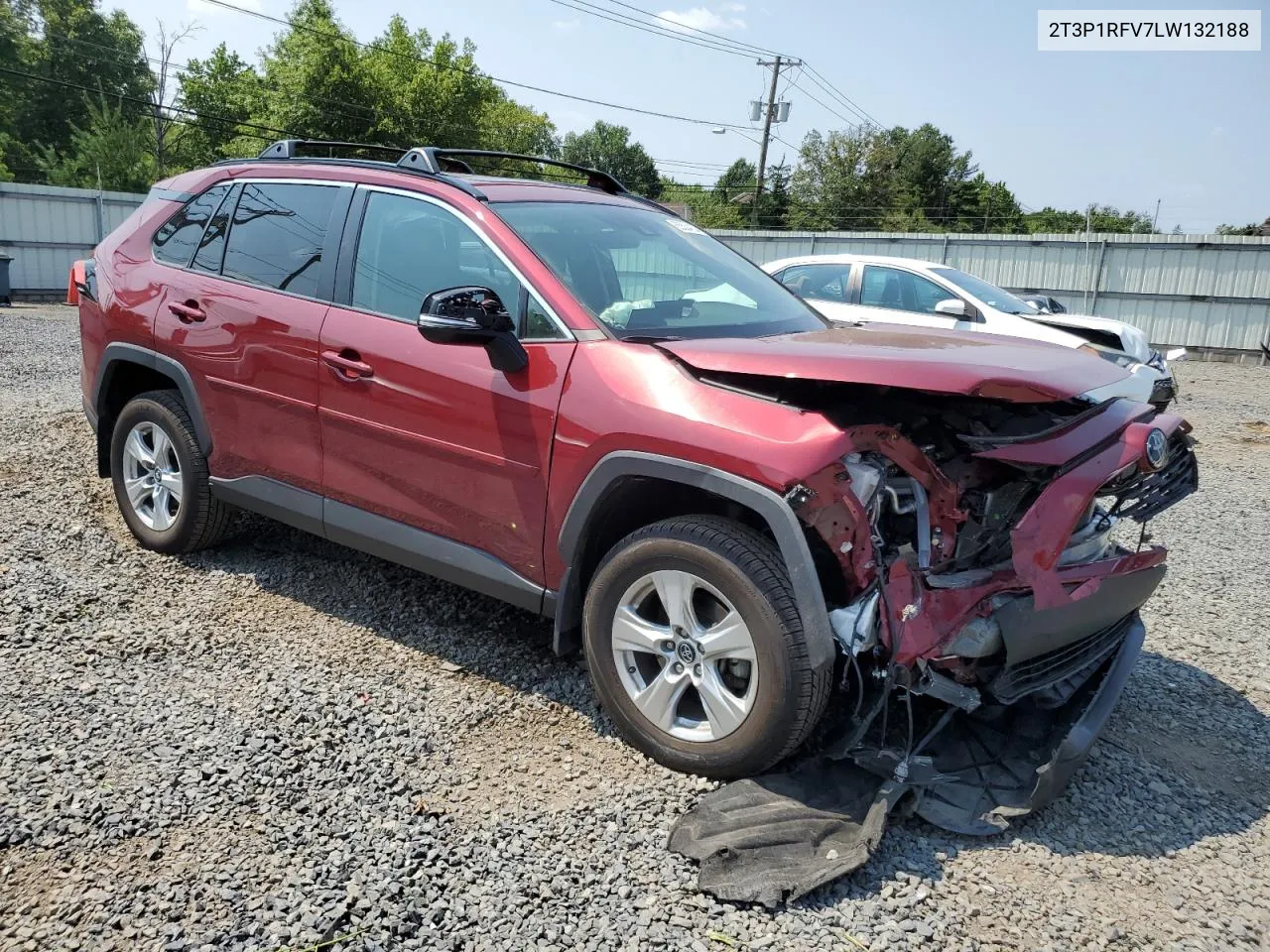 2020 Toyota Rav4 Xle VIN: 2T3P1RFV7LW132188 Lot: 65534234