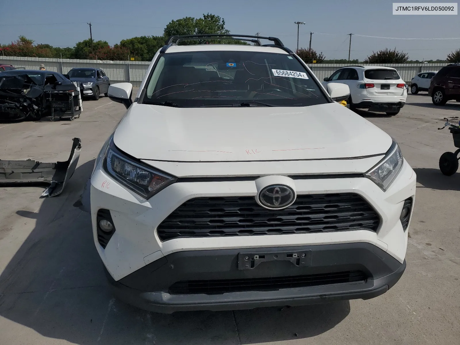 2020 Toyota Rav4 Xle Premium VIN: JTMC1RFV6LD050092 Lot: 65684254