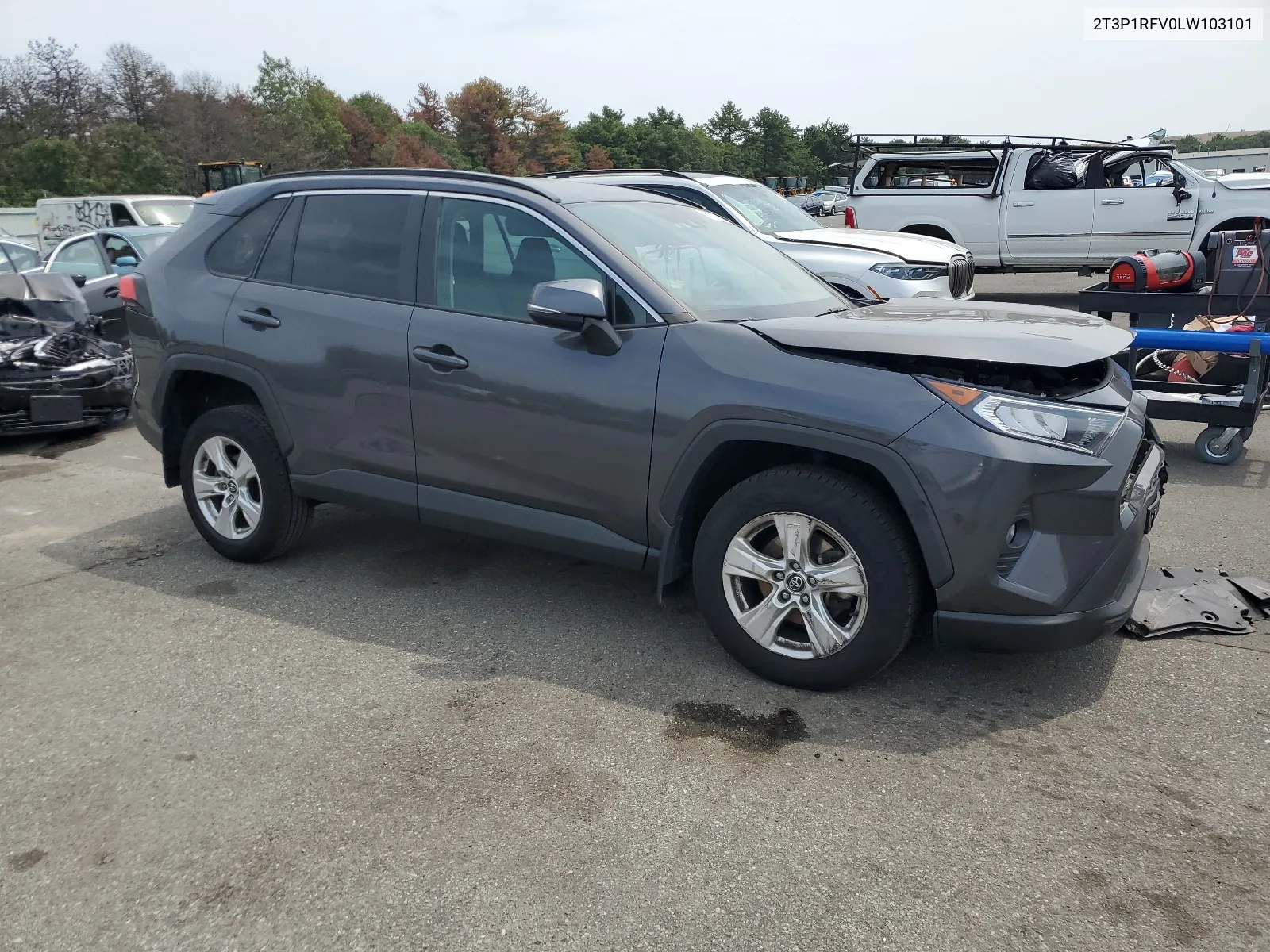 2T3P1RFV0LW103101 2020 Toyota Rav4 Xle