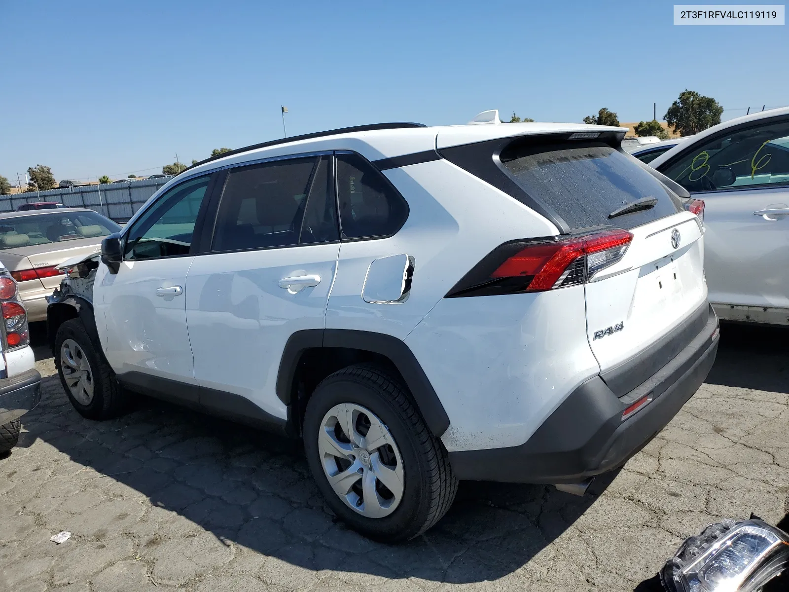 2020 Toyota Rav4 Le VIN: 2T3F1RFV4LC119119 Lot: 65755574