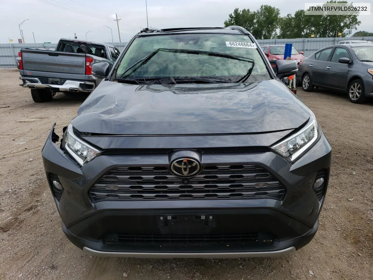 2020 Toyota Rav4 Limited VIN: JTMN1RFV9LD526232 Lot: 66248664