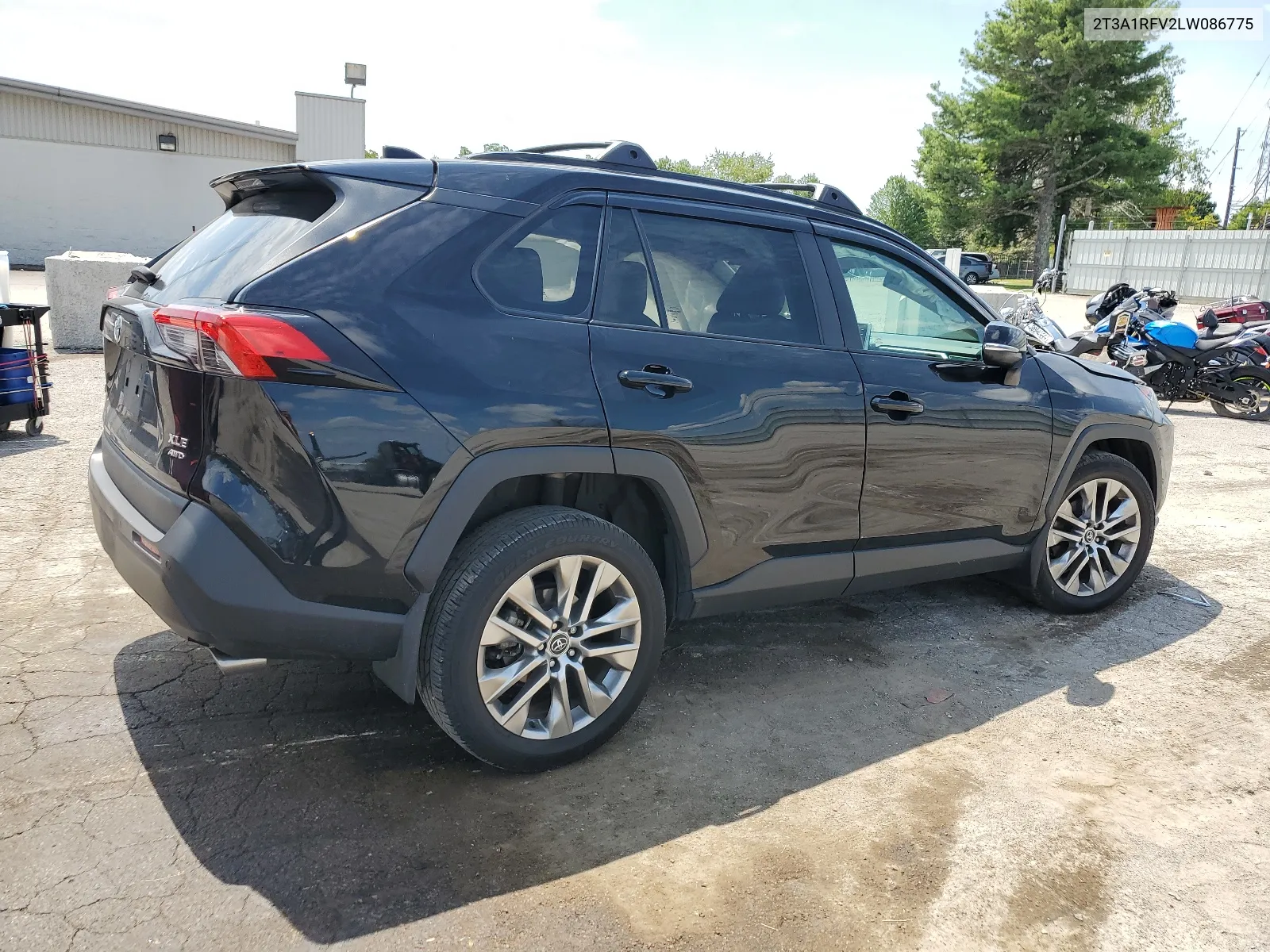 2020 Toyota Rav4 Xle Premium VIN: 2T3A1RFV2LW086775 Lot: 66274444