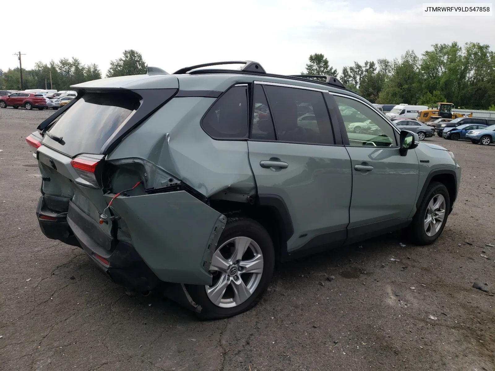 2020 Toyota Rav4 Xle VIN: JTMRWRFV9LD547858 Lot: 66443074