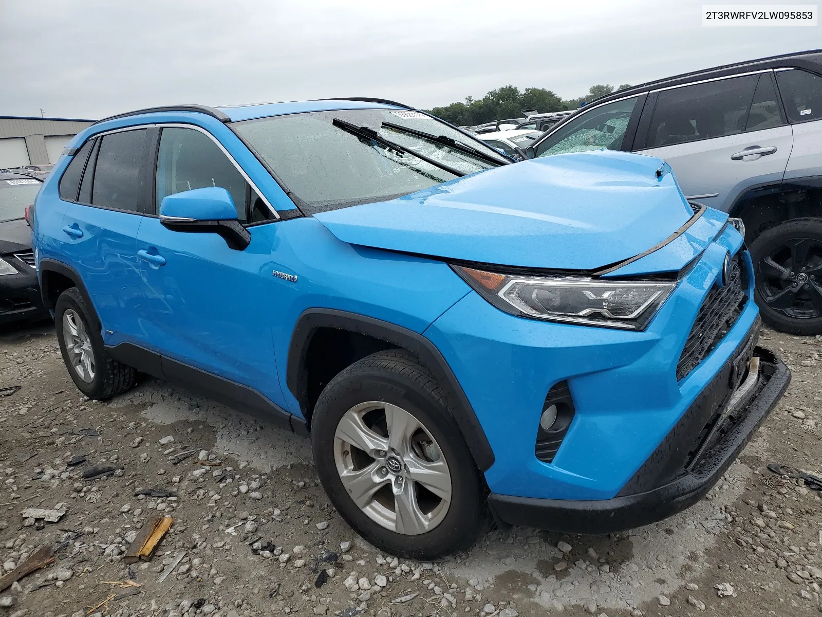 2T3RWRFV2LW095853 2020 Toyota Rav4 Xle