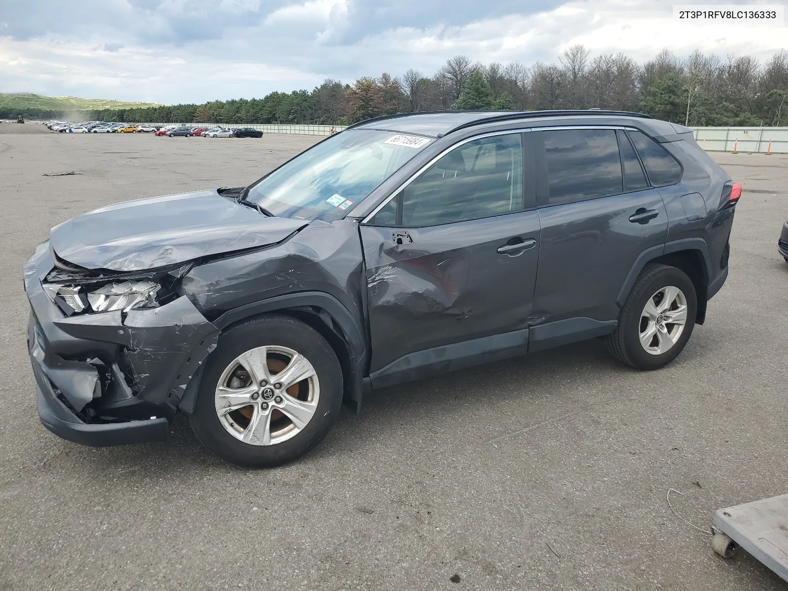 2T3P1RFV8LC136333 2020 Toyota Rav4 Xle