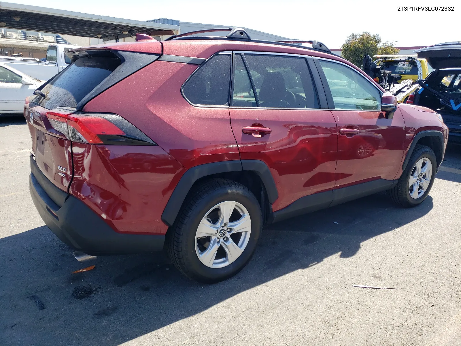 2020 Toyota Rav4 Xle VIN: 2T3P1RFV3LC072332 Lot: 66770184