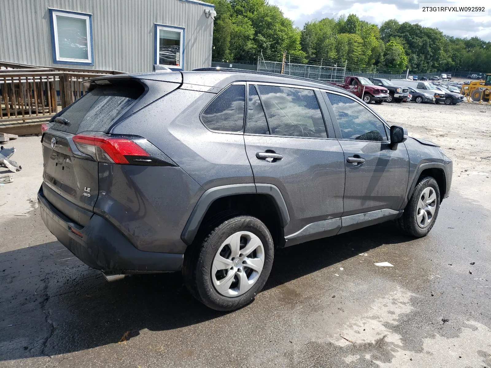 2T3G1RFVXLW092592 2020 Toyota Rav4 Le