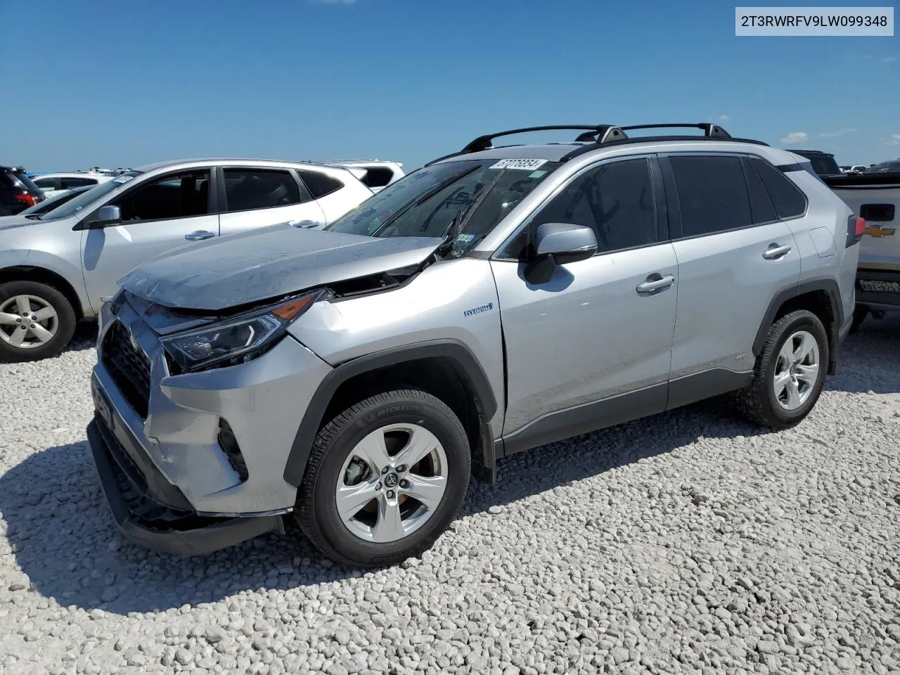 2020 Toyota Rav4 Xle VIN: 2T3RWRFV9LW099348 Lot: 67076854