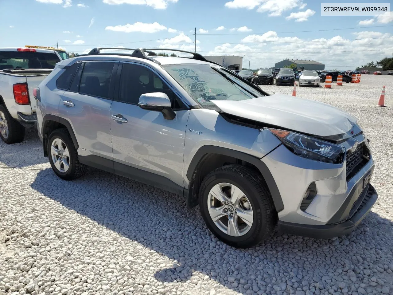 2020 Toyota Rav4 Xle VIN: 2T3RWRFV9LW099348 Lot: 67076854