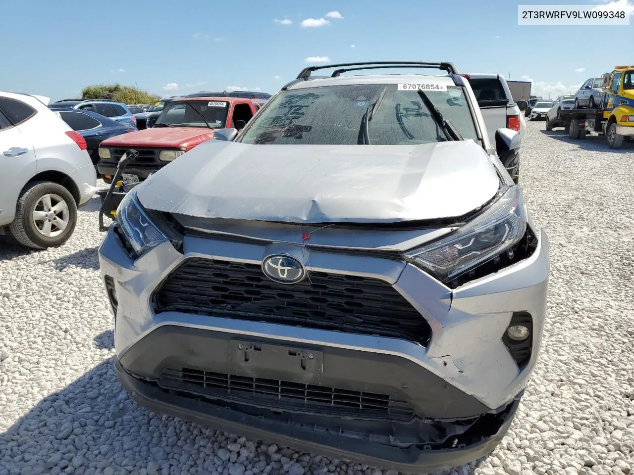 2020 Toyota Rav4 Xle VIN: 2T3RWRFV9LW099348 Lot: 67076854