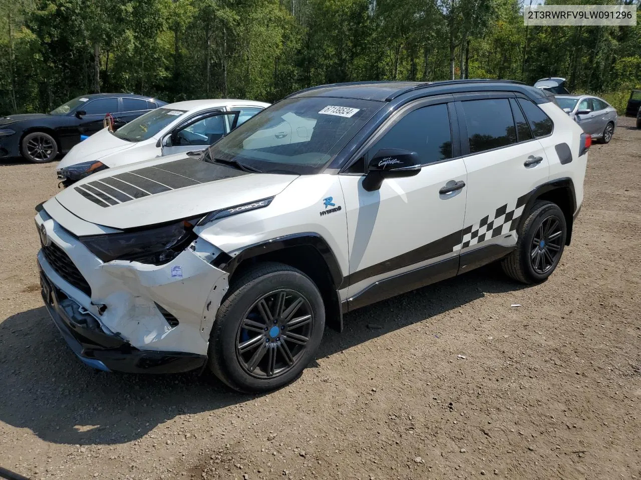 2020 Toyota Rav4 Xle VIN: 2T3RWRFV9LW091296 Lot: 67139524