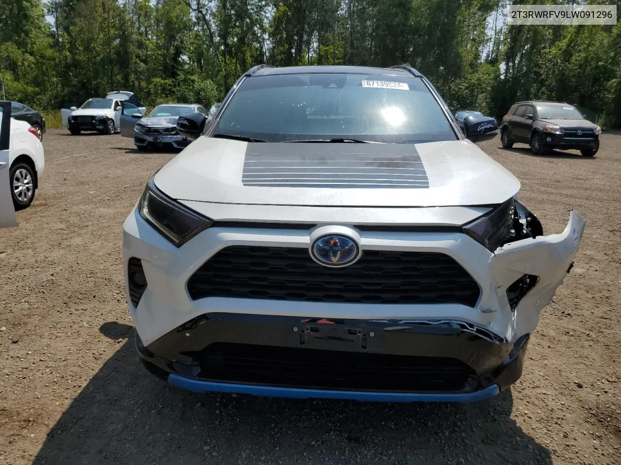 2020 Toyota Rav4 Xle VIN: 2T3RWRFV9LW091296 Lot: 67139524