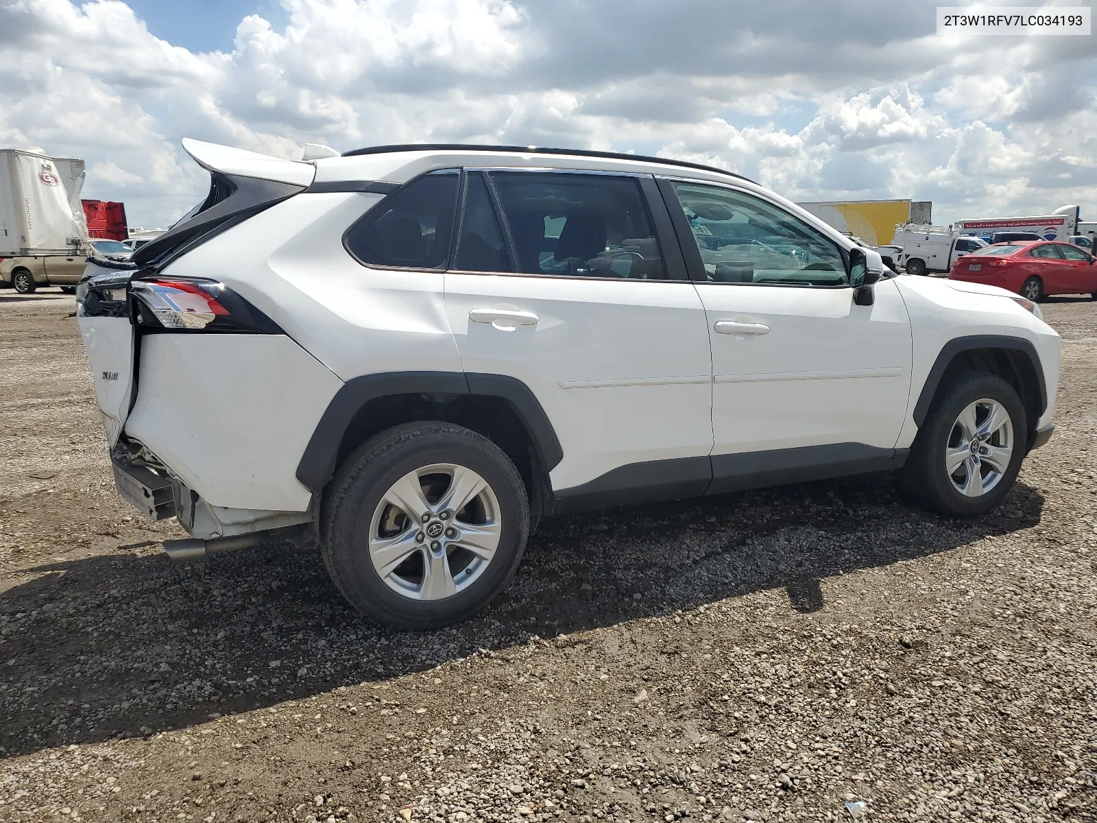 2020 Toyota Rav4 Xle VIN: 2T3W1RFV7LC034193 Lot: 67197644