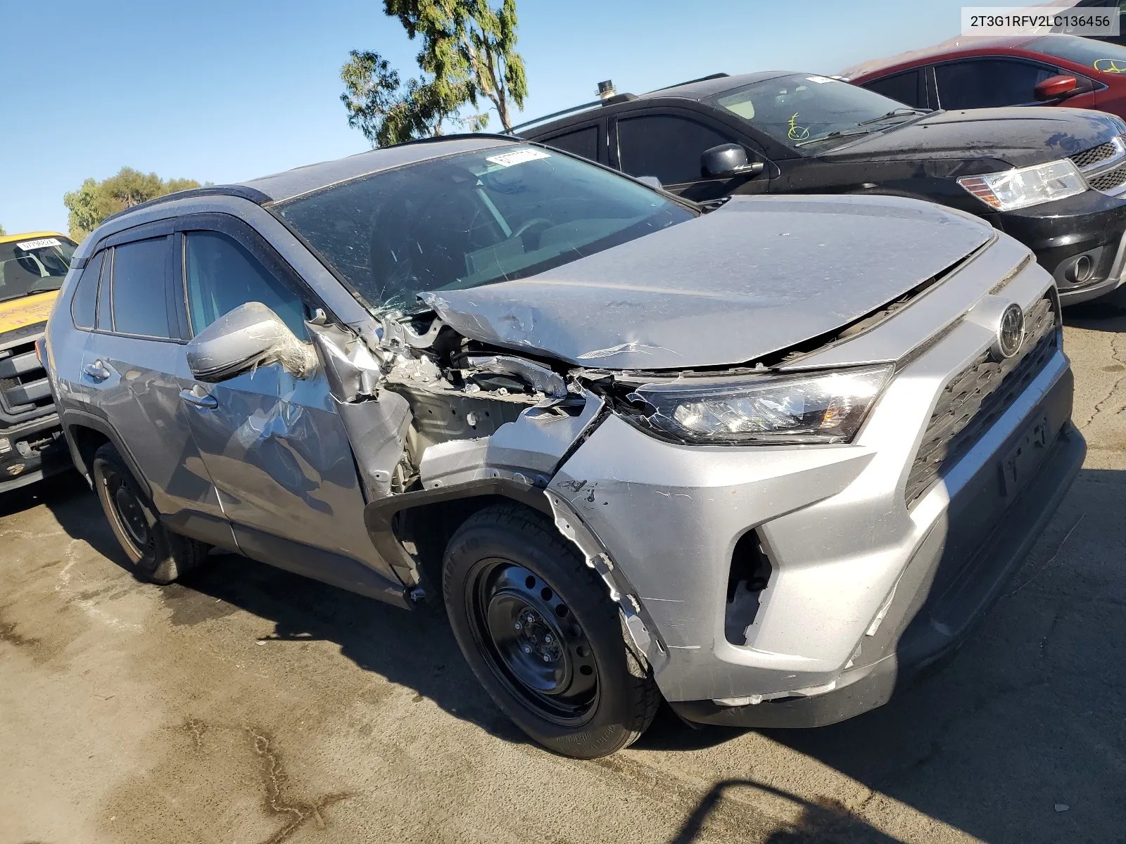 2020 Toyota Rav4 Le VIN: 2T3G1RFV2LC136456 Lot: 67777774