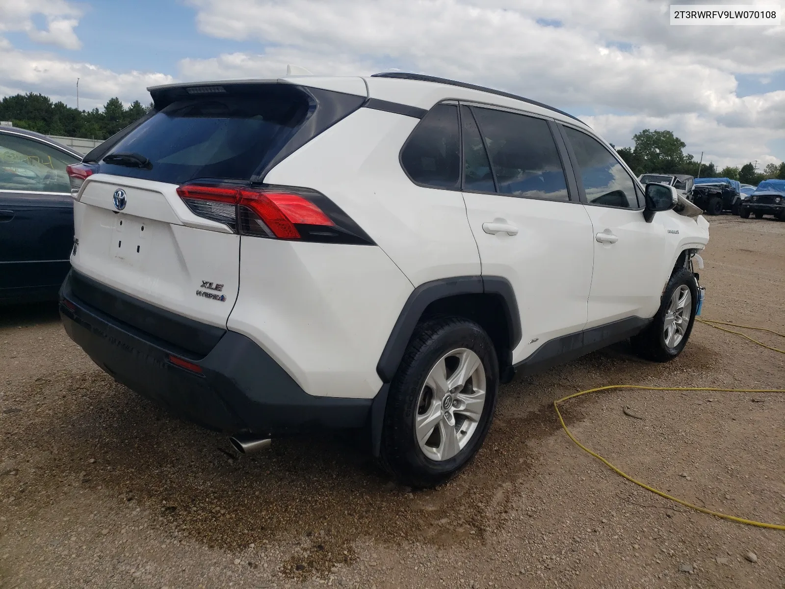 2020 Toyota Rav4 Xle VIN: 2T3RWRFV9LW070108 Lot: 67861804