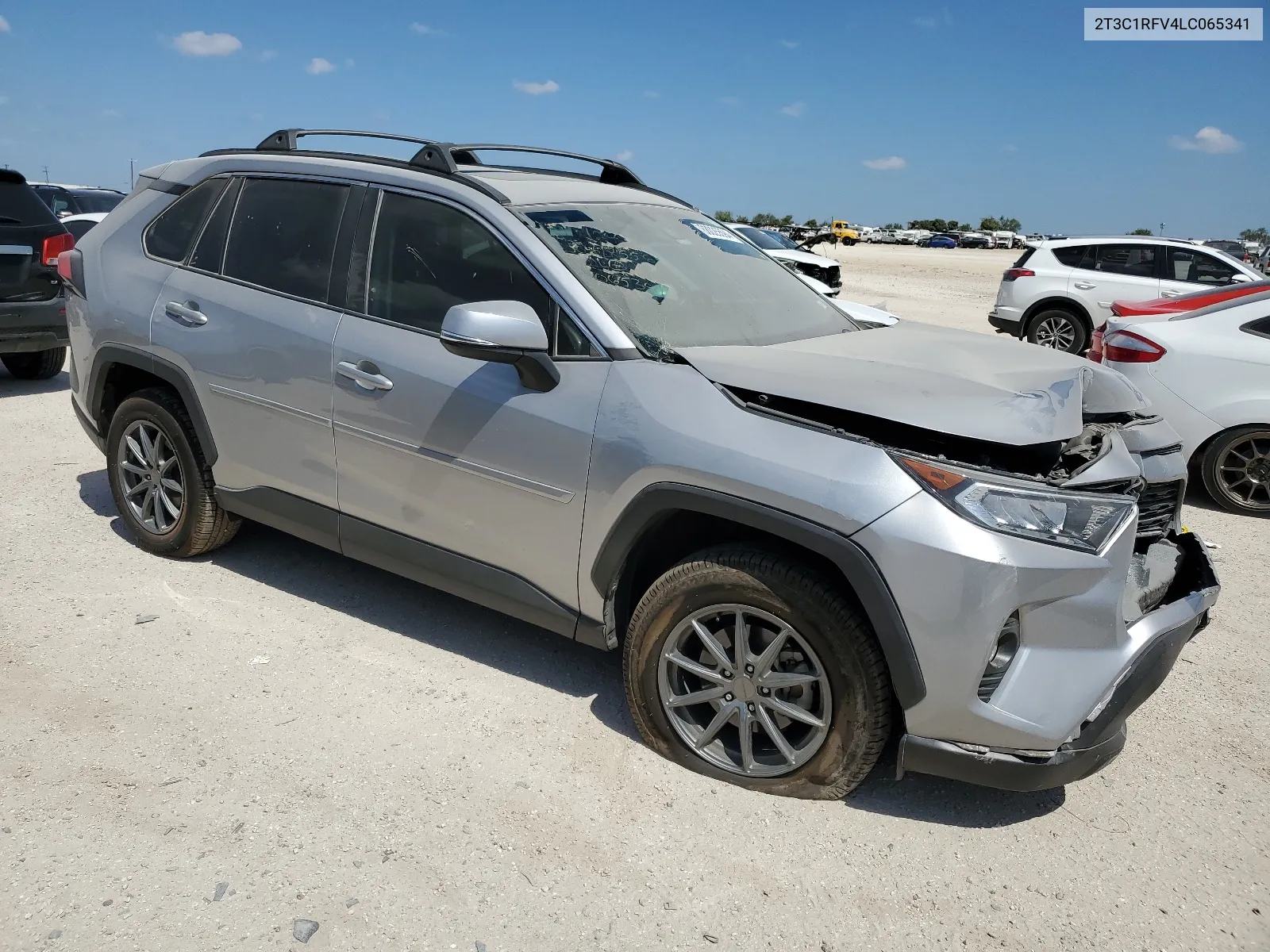 2020 Toyota Rav4 Xle Premium VIN: 2T3C1RFV4LC065341 Lot: 68025594