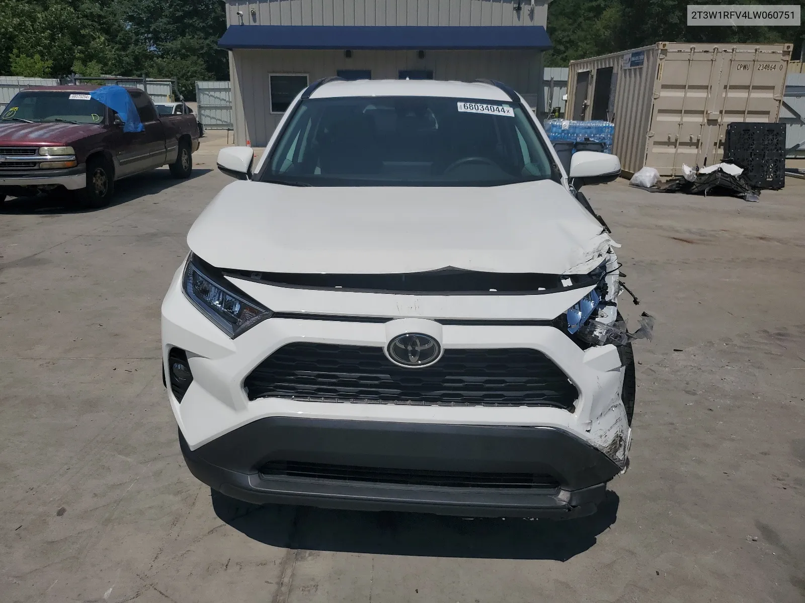 2020 Toyota Rav4 Xle VIN: 2T3W1RFV4LW060751 Lot: 68034044