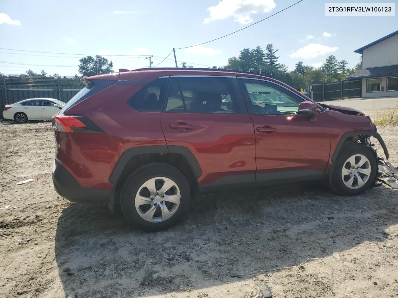 2020 Toyota Rav4 Le VIN: 2T3G1RFV3LW106123 Lot: 68277414