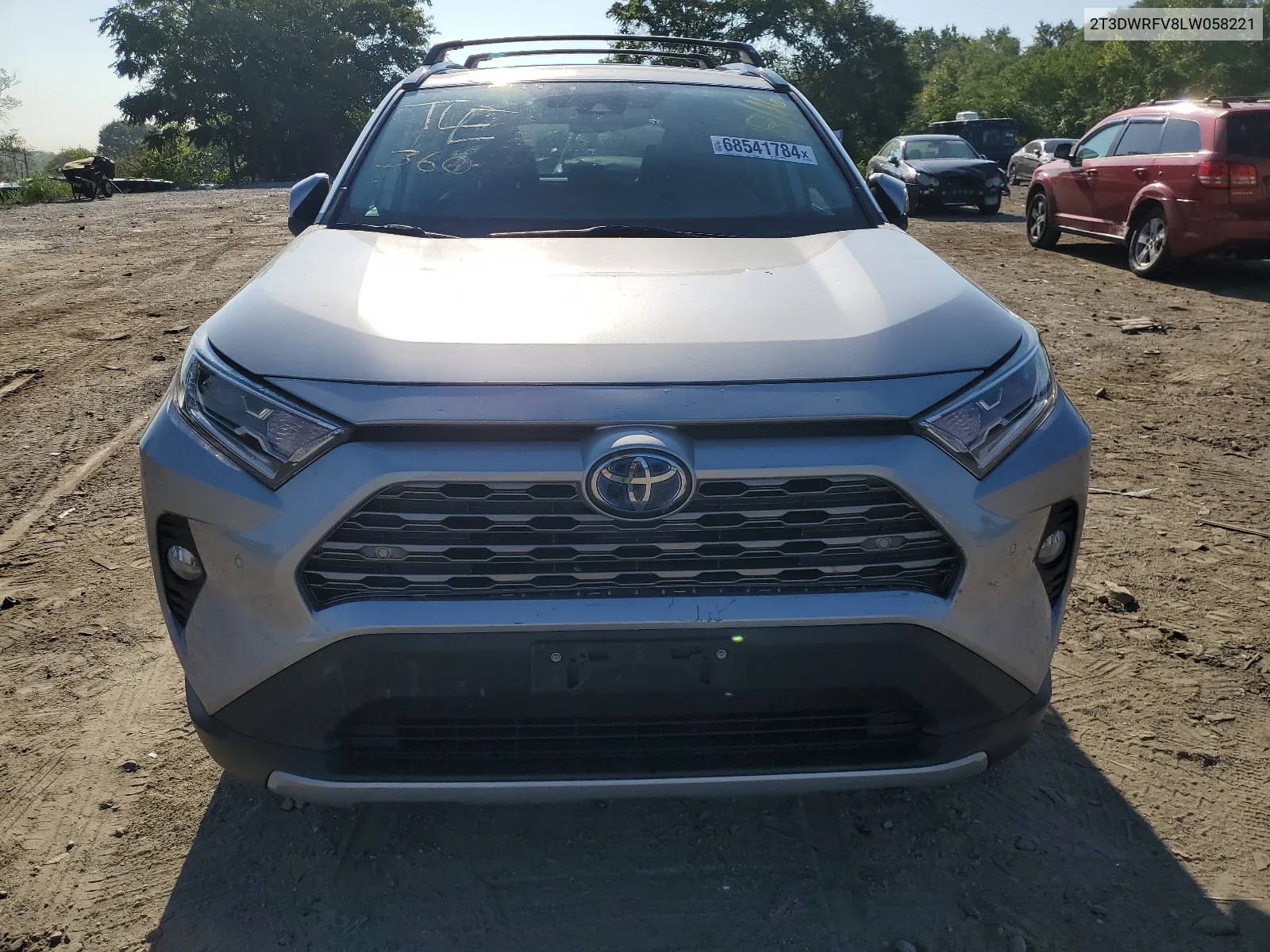 2020 Toyota Rav4 Limited VIN: 2T3DWRFV8LW058221 Lot: 68541784