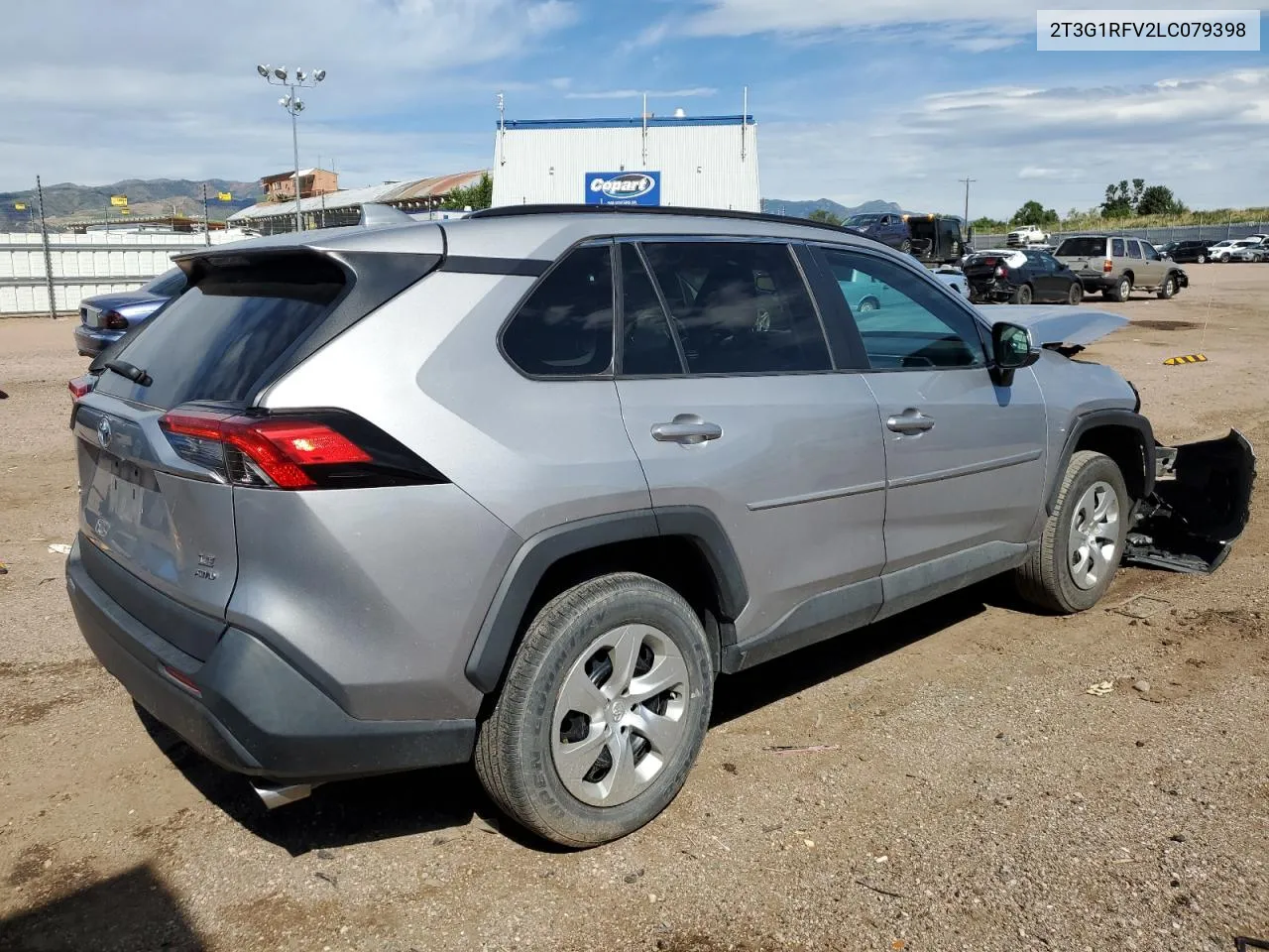 2020 Toyota Rav4 Le VIN: 2T3G1RFV2LC079398 Lot: 68568304