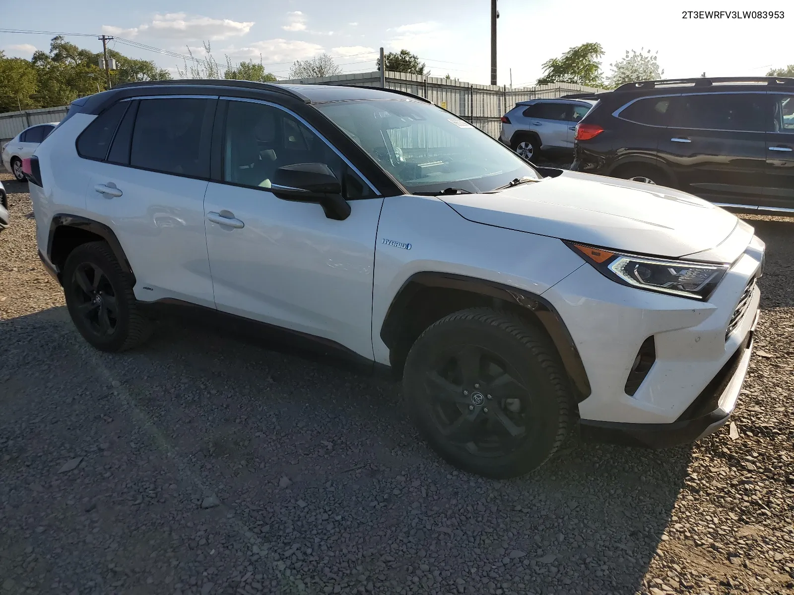 2020 Toyota Rav4 Xse VIN: 2T3EWRFV3LW083953 Lot: 68603994