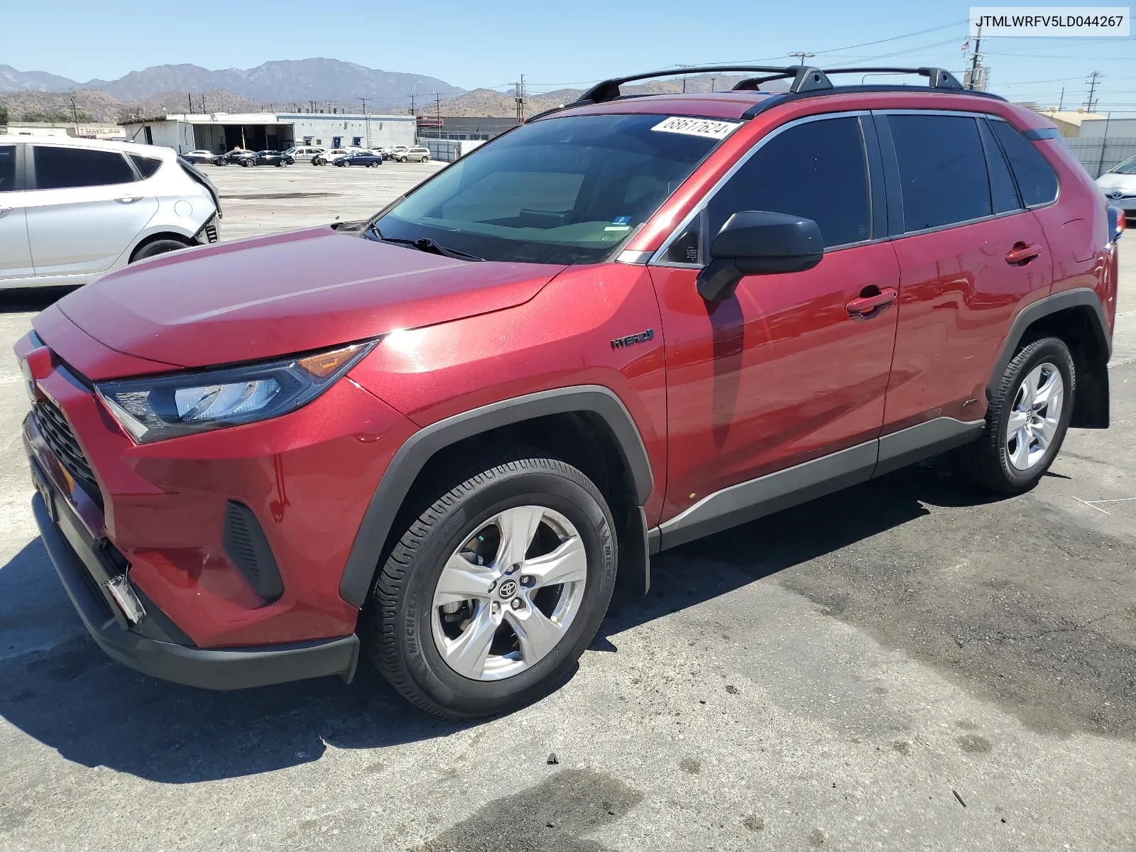 JTMLWRFV5LD044267 2020 Toyota Rav4 Le