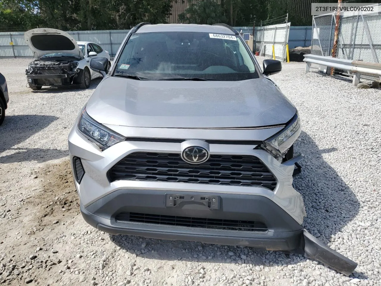 2020 Toyota Rav4 Le VIN: 2T3F1RFV9LC090202 Lot: 68632704