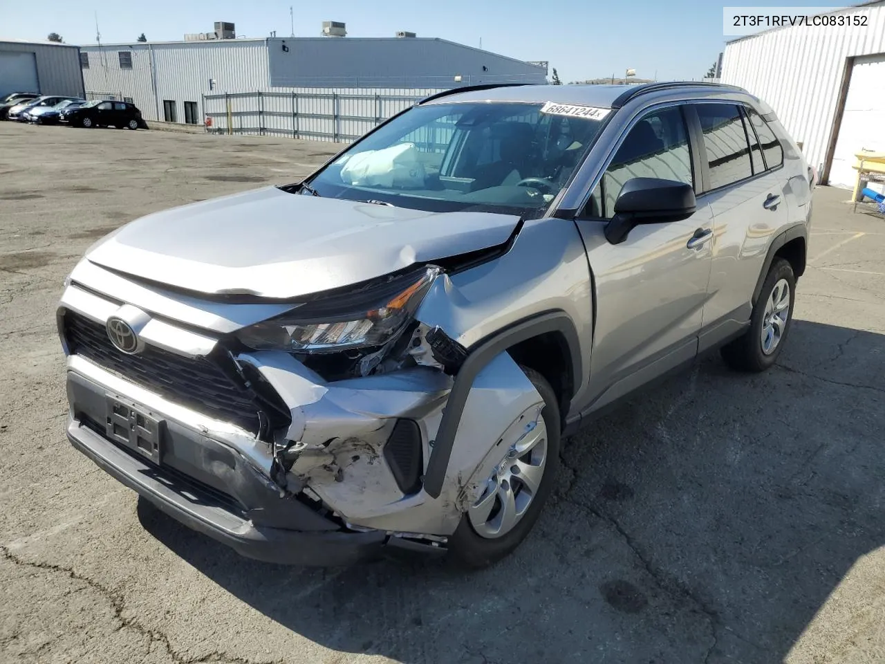 2T3F1RFV7LC083152 2020 Toyota Rav4 Le