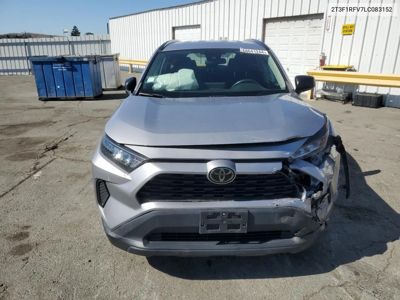 2T3F1RFV7LC083152 2020 Toyota Rav4 Le