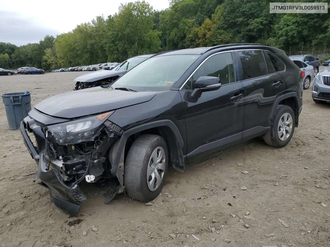 2020 Toyota Rav4 Le VIN: JTMG1RFV3LD059513 Lot: 68646644