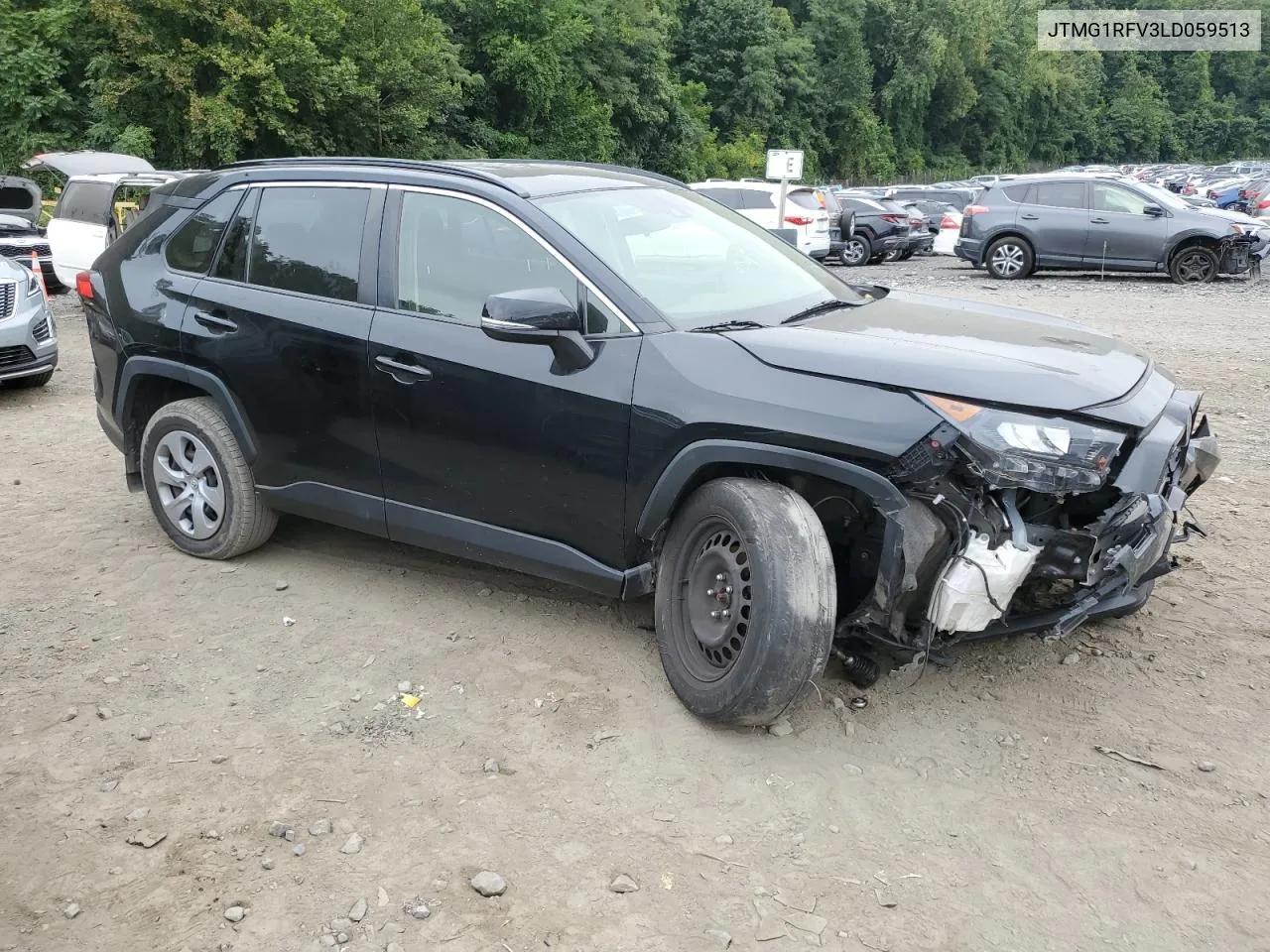 2020 Toyota Rav4 Le VIN: JTMG1RFV3LD059513 Lot: 68646644