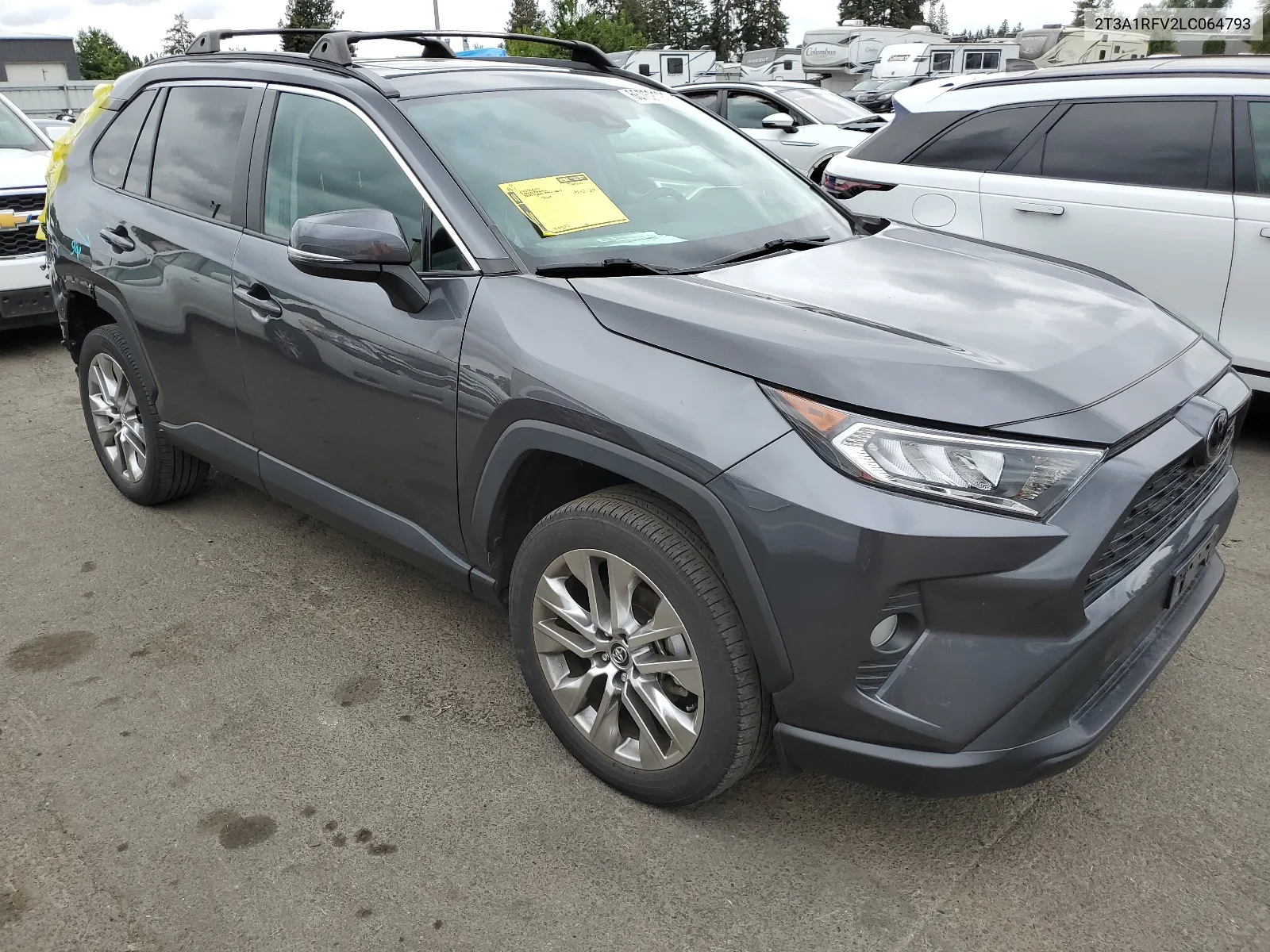 2020 Toyota Rav4 Xle Premium VIN: 2T3A1RFV2LC064793 Lot: 68769194