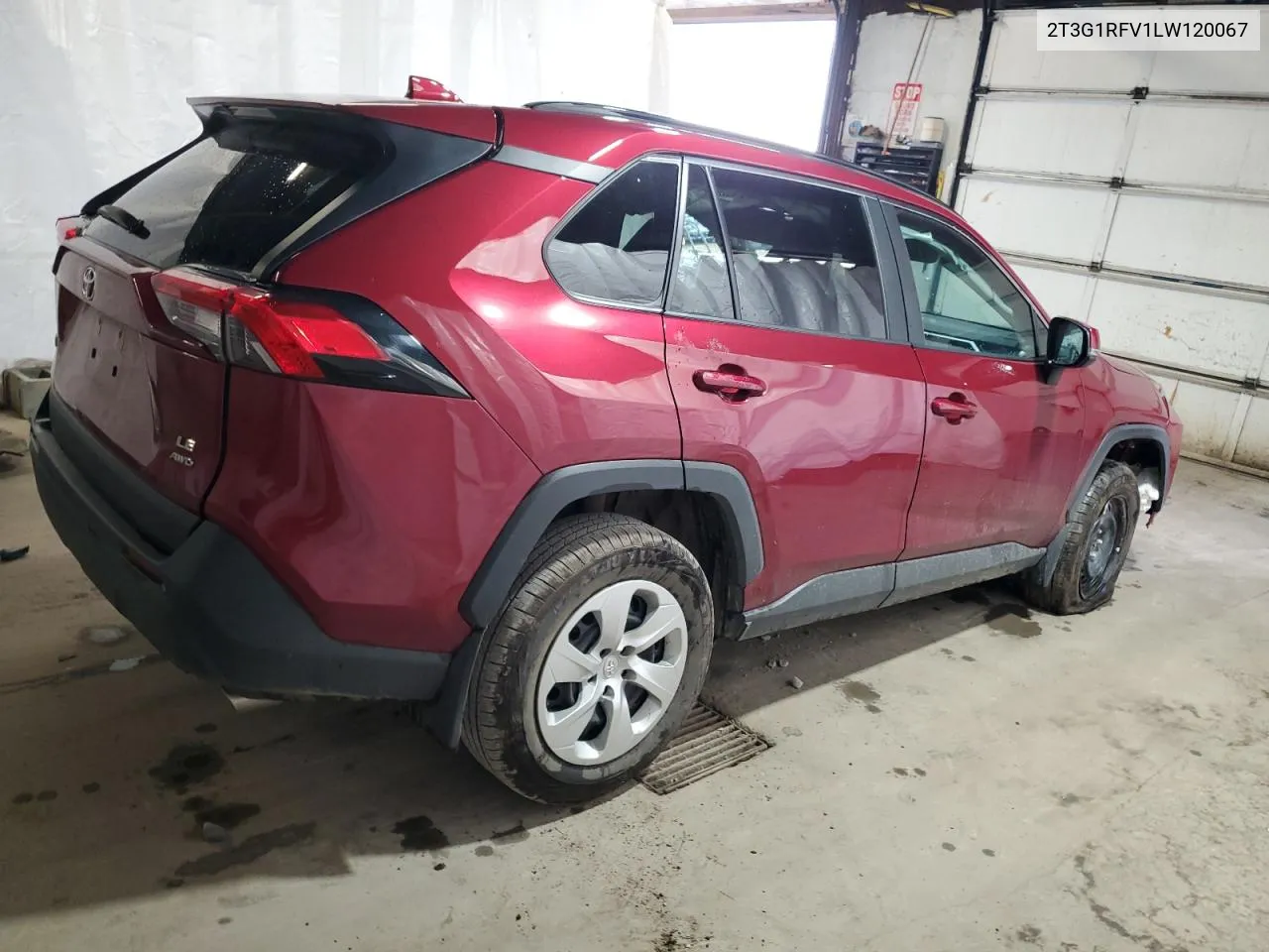 2020 Toyota Rav4 Le VIN: 2T3G1RFV1LW120067 Lot: 68801884