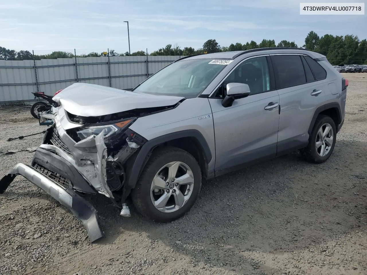 4T3DWRFV4LU007718 2020 Toyota Rav4 Limited