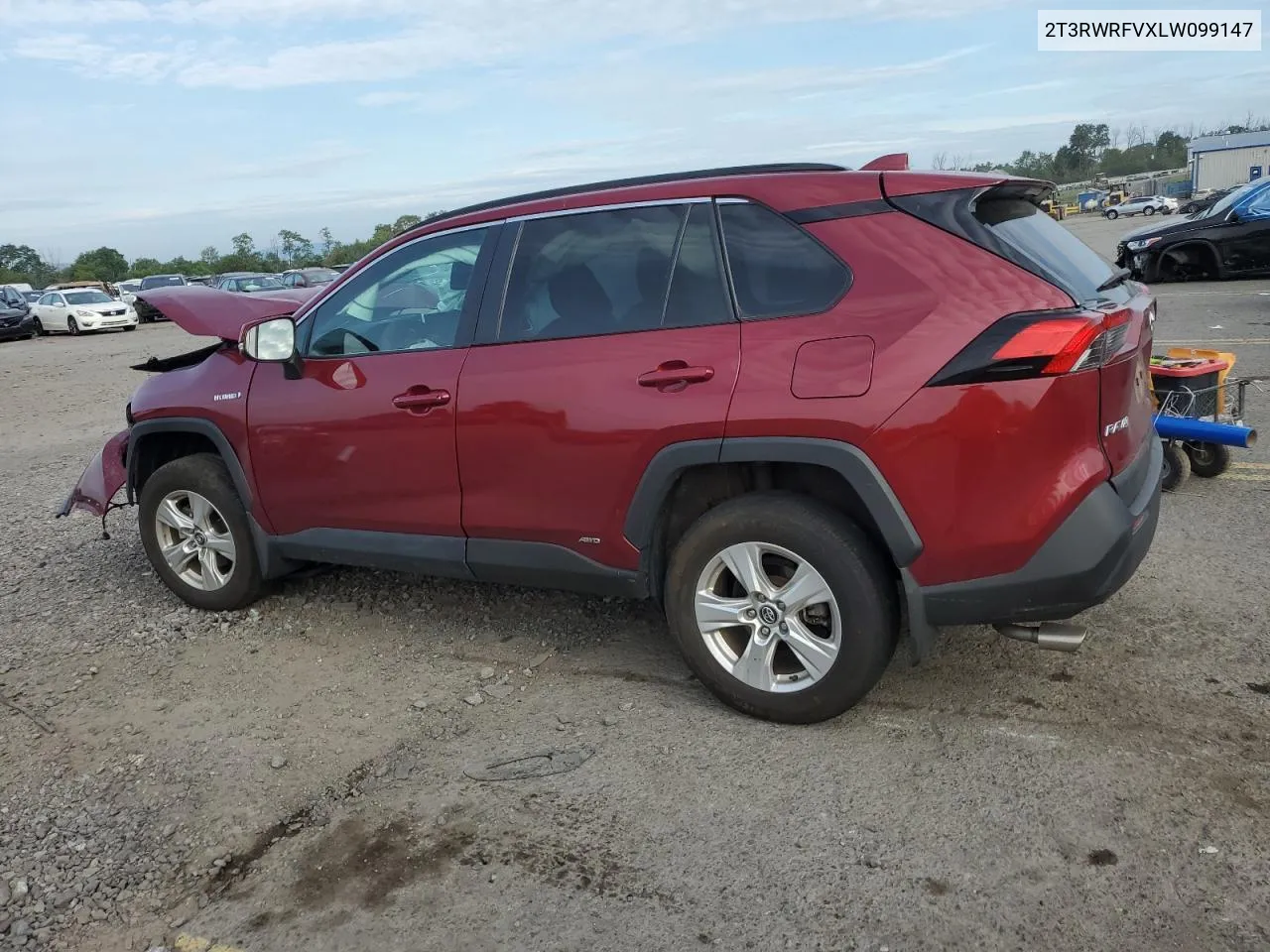 2T3RWRFVXLW099147 2020 Toyota Rav4 Xle