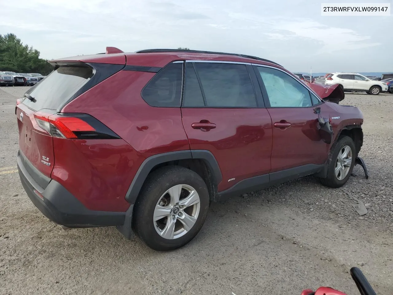 2T3RWRFVXLW099147 2020 Toyota Rav4 Xle